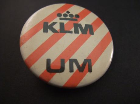KLM, UM ( Unaccompanied Minor-service (begeleiding van alleenreizende kinderen